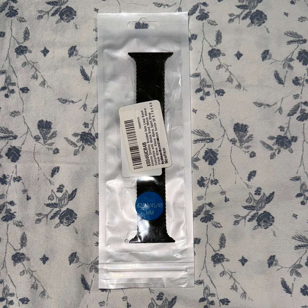 Generic Stretchy Braided Solo Loop Watch Band - Fits 42/44/45/49mm